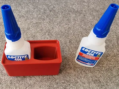 Gridfinity Storage Loctite 406 Super Glue