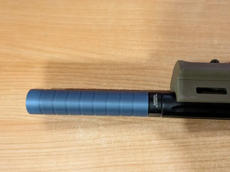 Simple airsoft silencer (left and right thread)