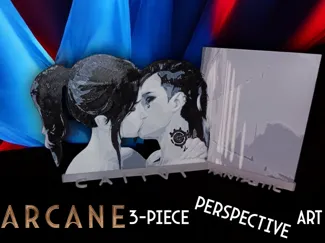 Arcane - CaitVi Fantastic Kiss (Cropped version)