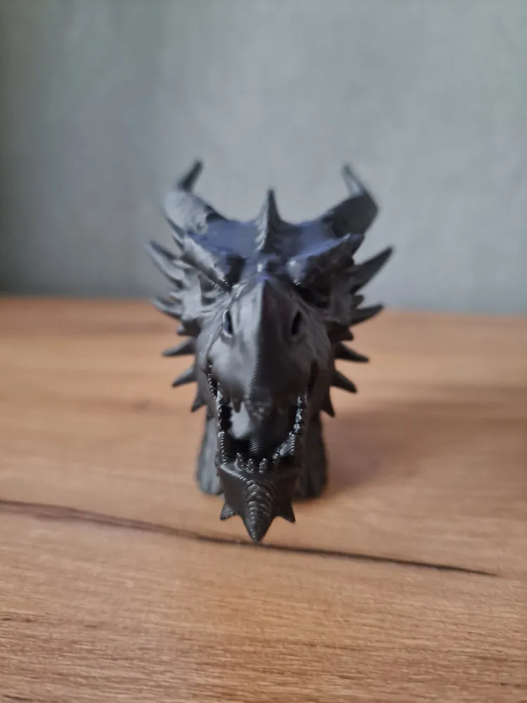 Dragon Head – Fantasy - Free 3D Print Model - MakerWorld