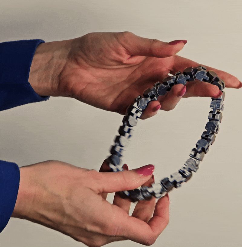 Flexible Fidget Chain Rope - Print in place