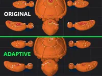 Adaptive High Quality – Enhanced Detail (single color)