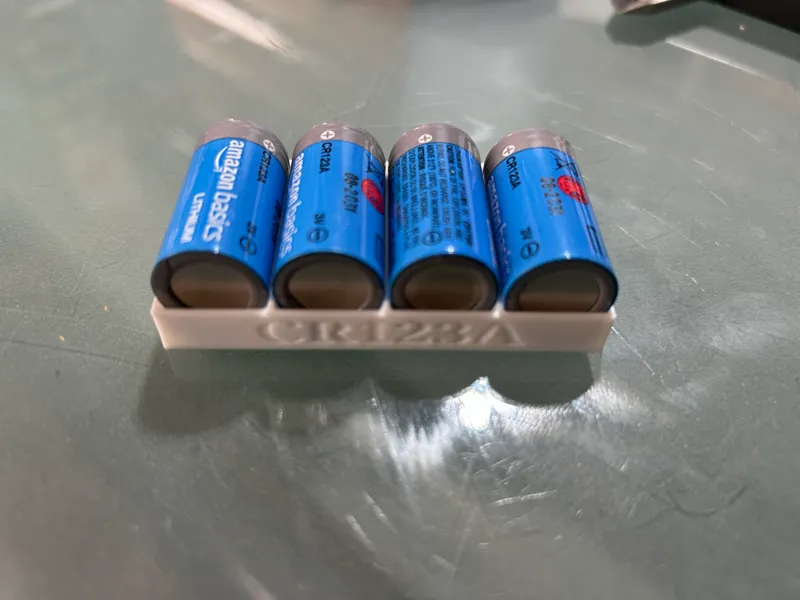 123A Battery Tray