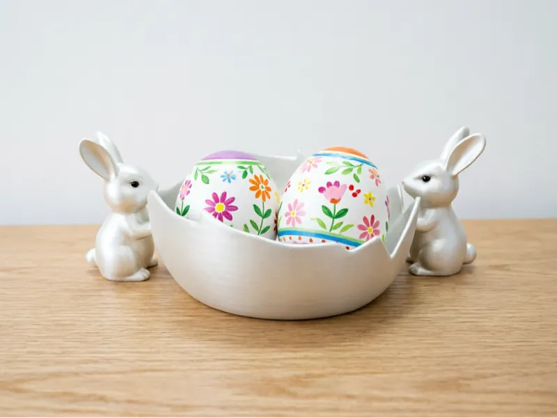 Easter Bunny & Easter Egg Bowl