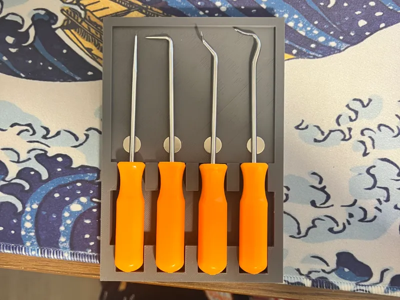 pick set case (magnetic 10x2mm)