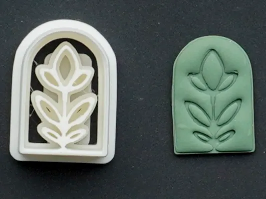 Flower Polymer Clay Cutter Earrings Necklaces