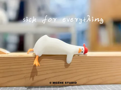Lying Flat Duck, Giving Up Duck (no AMS, disassembled for assembly)