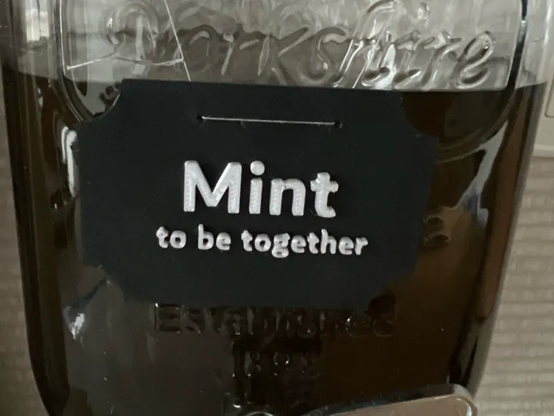 Labels for homemade alochol drinks Edittable Text