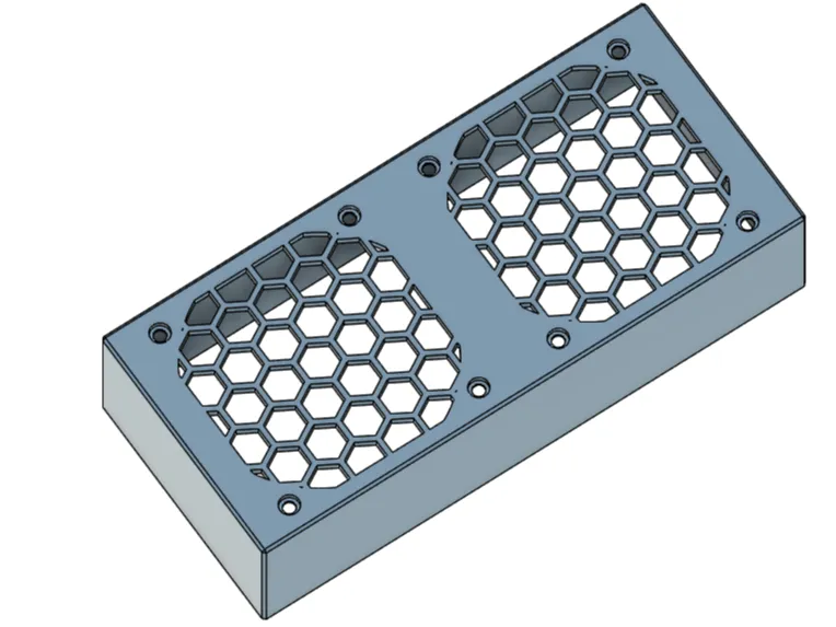 双8cm风扇散热安装支架 / dual 8cm fan cooling bracket