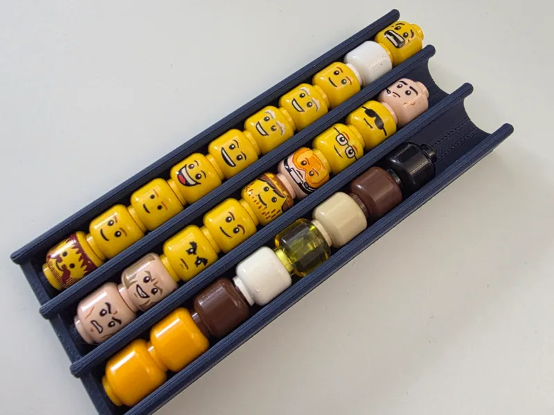 Minifiguren Kopf Halter - Bricklink -Klemmbaustein