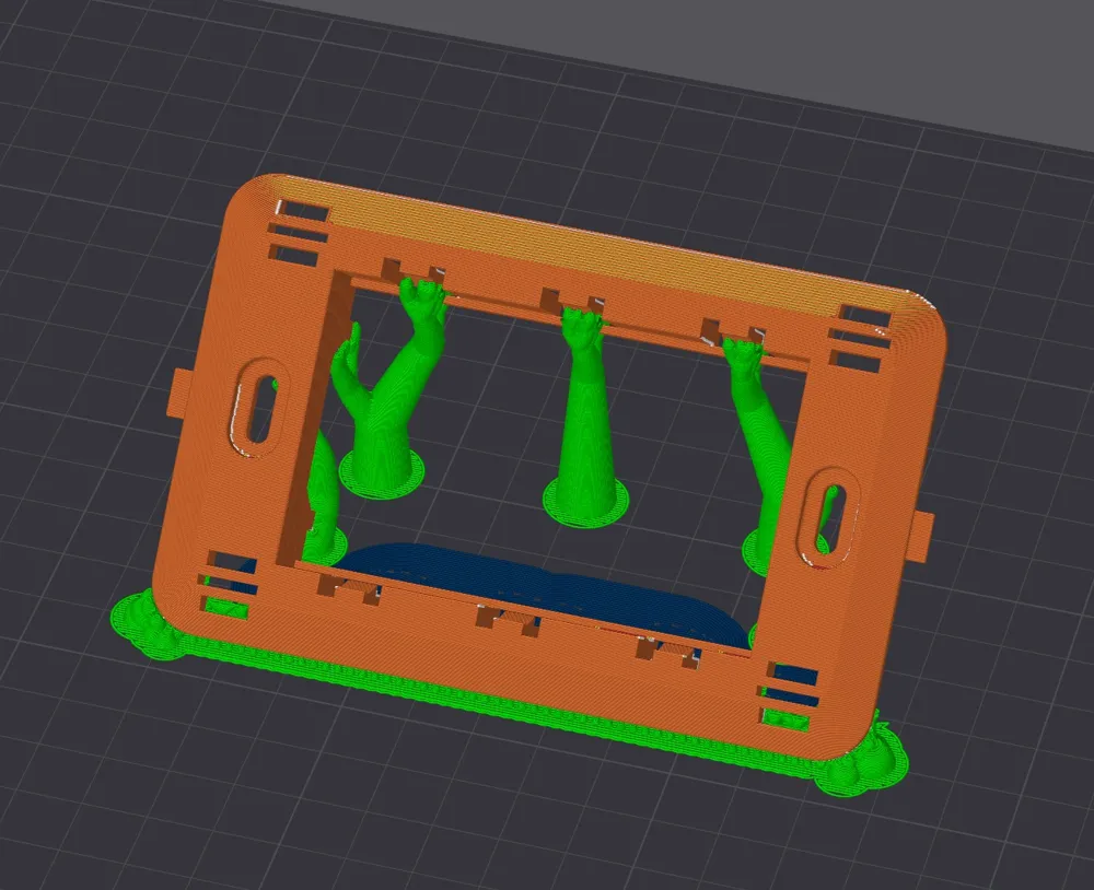 Bticino Matrix module holder for 3/4/6 modules - Free 3D Print Model ...