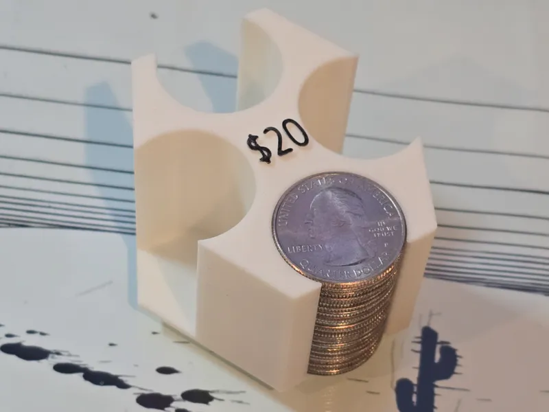 Quarter Holder - $20