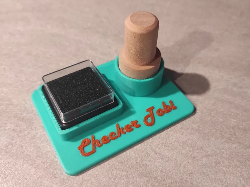 Stempelständer - Checker Tobi Adventkalender