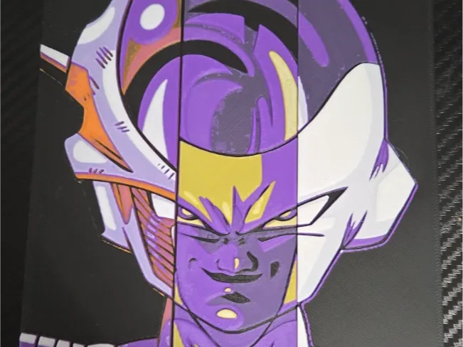 Frieza 3-slide Hueforge - Dragonball Z Super
