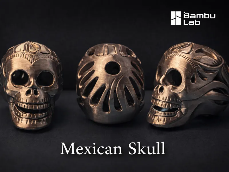 Mexican Skull – Barro Negro Inspired