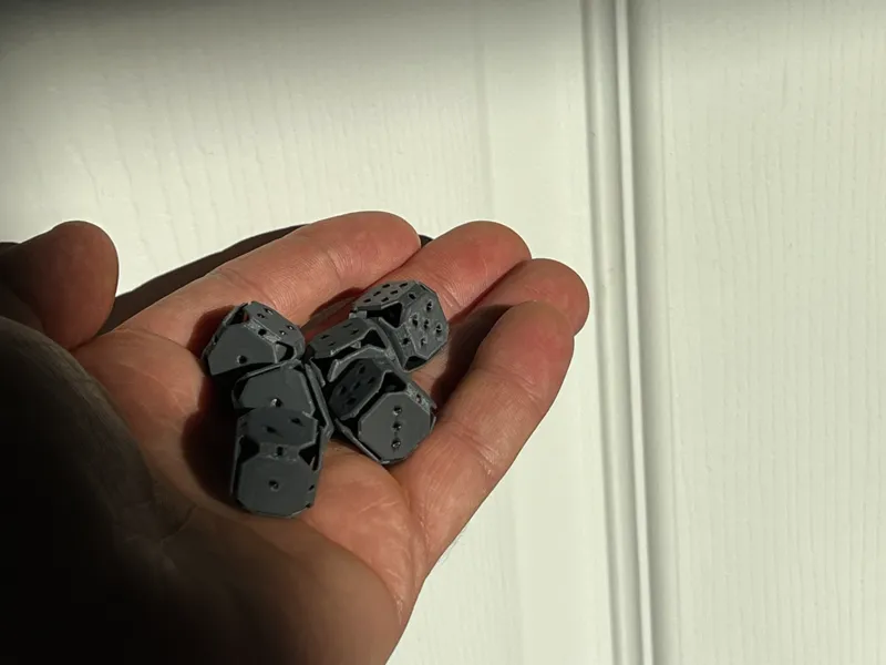 Quiet Dice (D6)