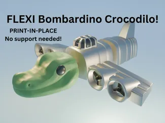 FLEXI Bombardino Crocodilo