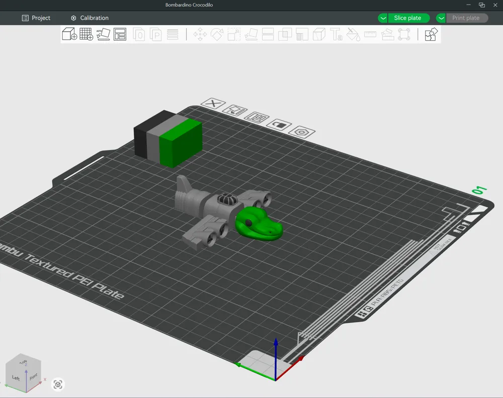 Flexi Bombardino Crocodile - Free 3D Print Model - MakerWorld