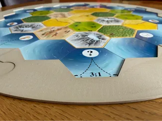 Modularer Rahmen für Die Siedler von Catan