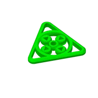 triangle spinner, 0.2mm layer, 2 walls, 15% infill