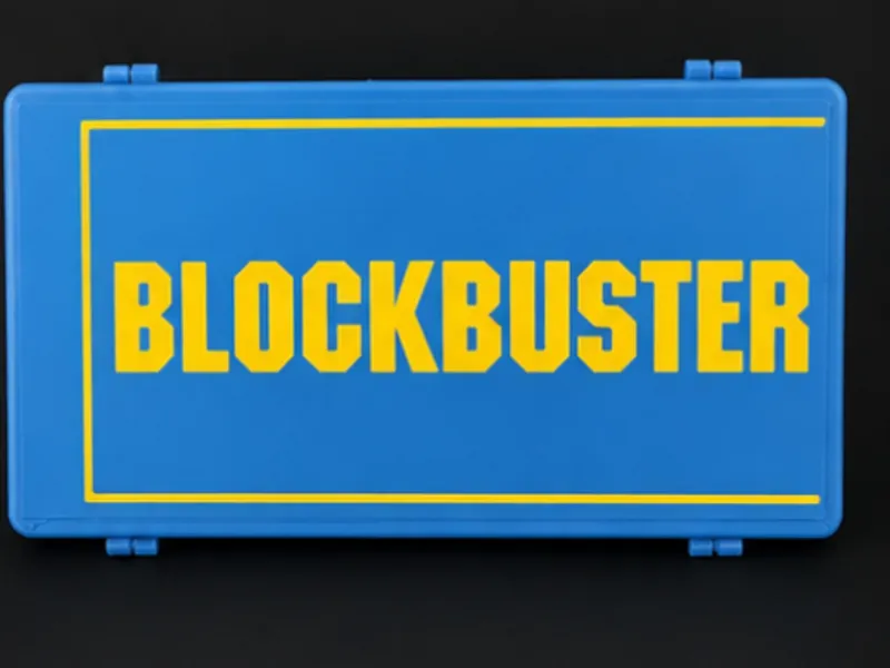 Blockbuster pencil case