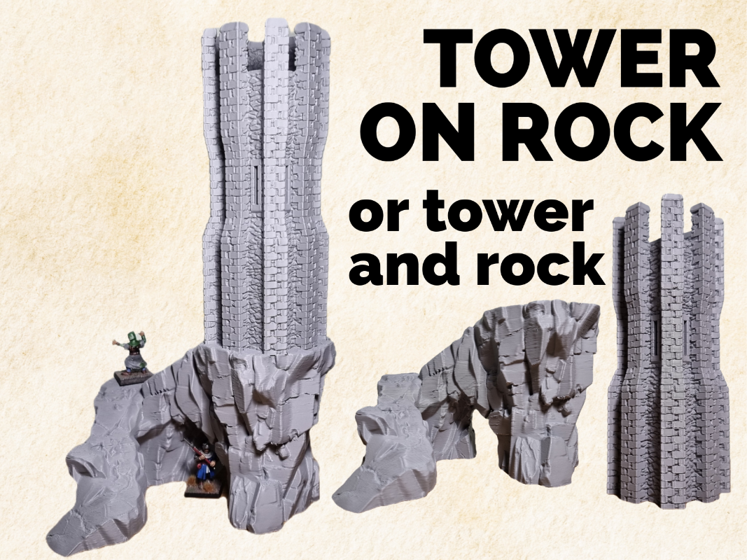 Tower on rock