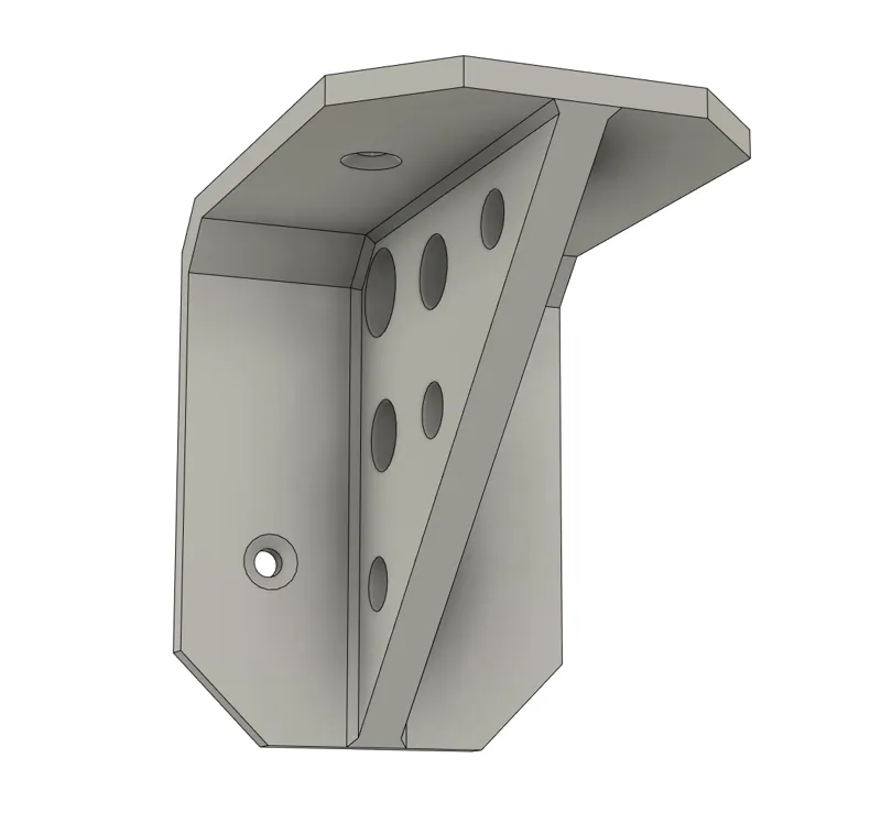 Reinforcement ikea table lack 3mm holes
