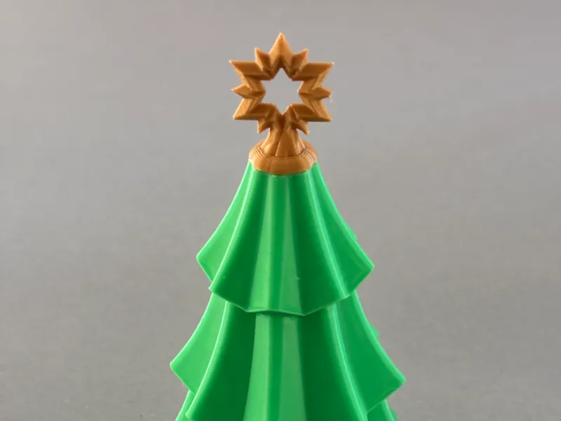 Christmas Tree Topper for Winter Breath