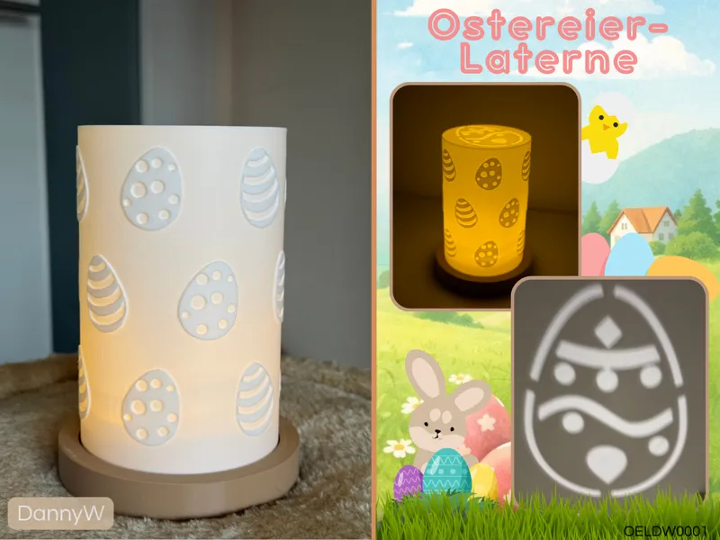 Ostereier - Laterne