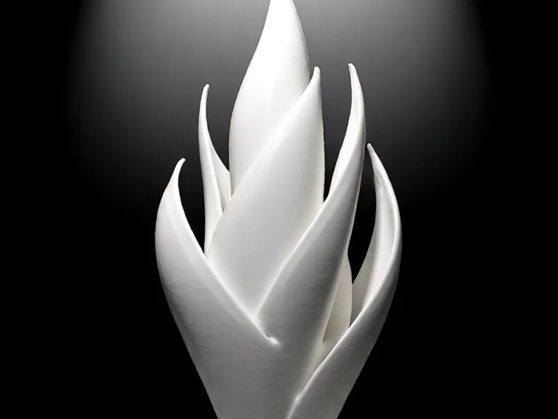 Flame Petals – A Blossoming Fire Sculpture
