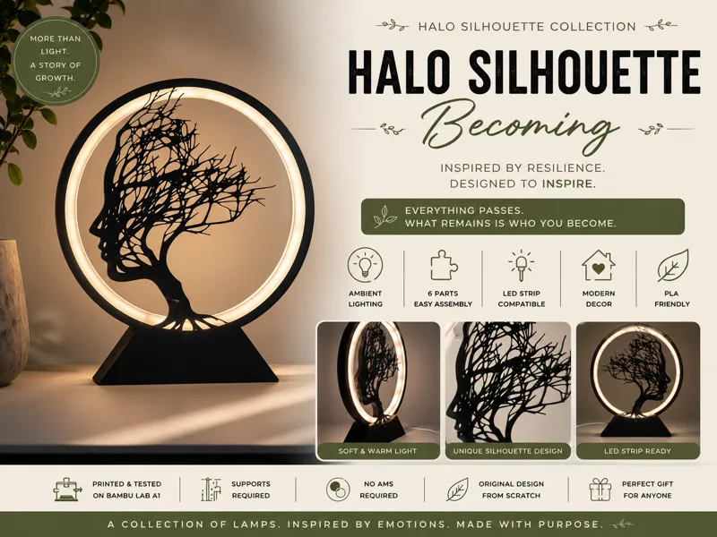 Halo Silhouette – Becoming