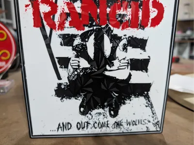 RANCID LIGHT BOX AND OUT COME THE WOLVES