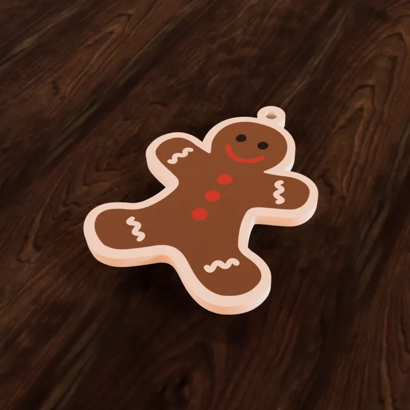 Gingerbread man decoration