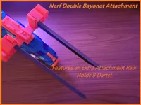 Nerf Double Bayonets, 2 Plates