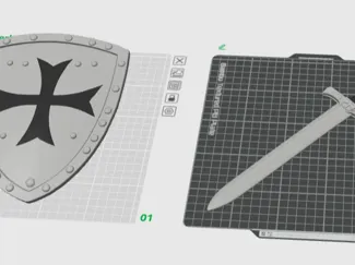 Medieval Sword and Shield