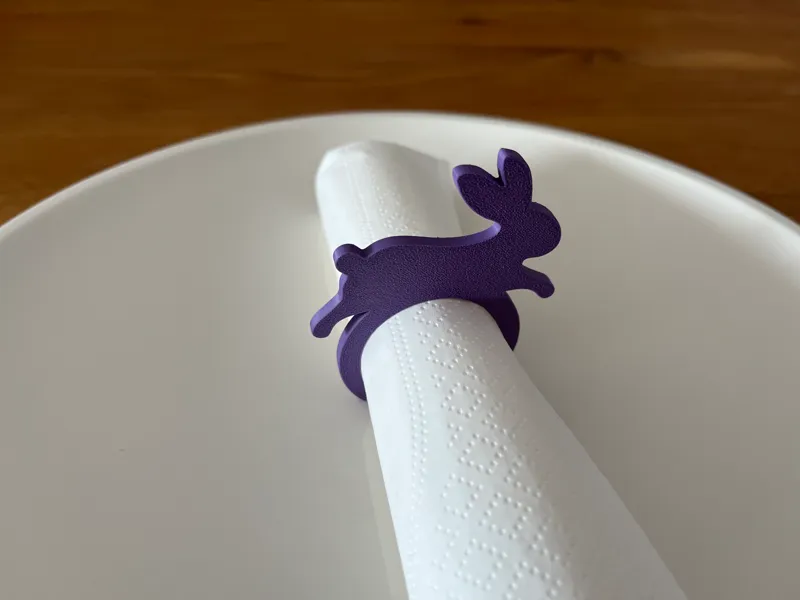 Easter Napkin Holder Bunny 3