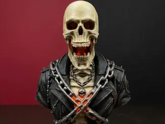 Ghost Rider Bust - Detailed Edition