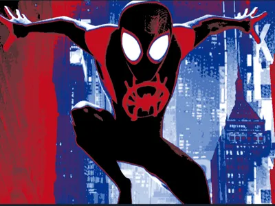 Miles Morales Spiderman Spider-verse Hueforge