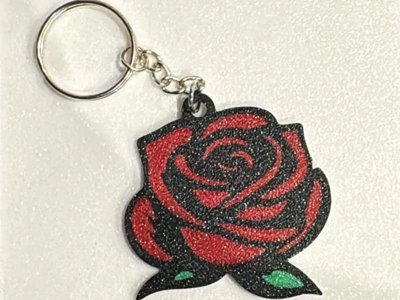 LLAVERO ROSA