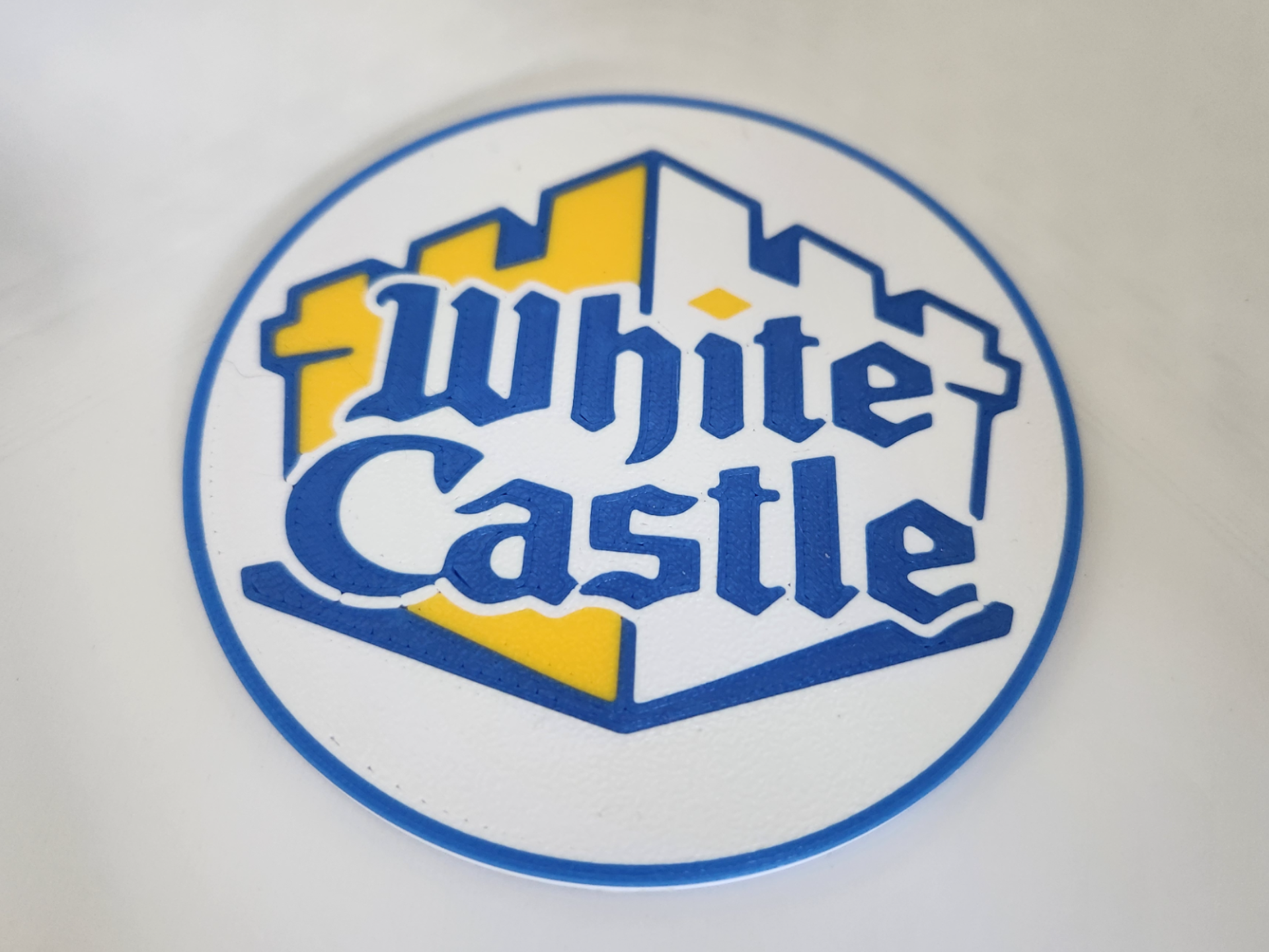 White Castle coasters and caddy