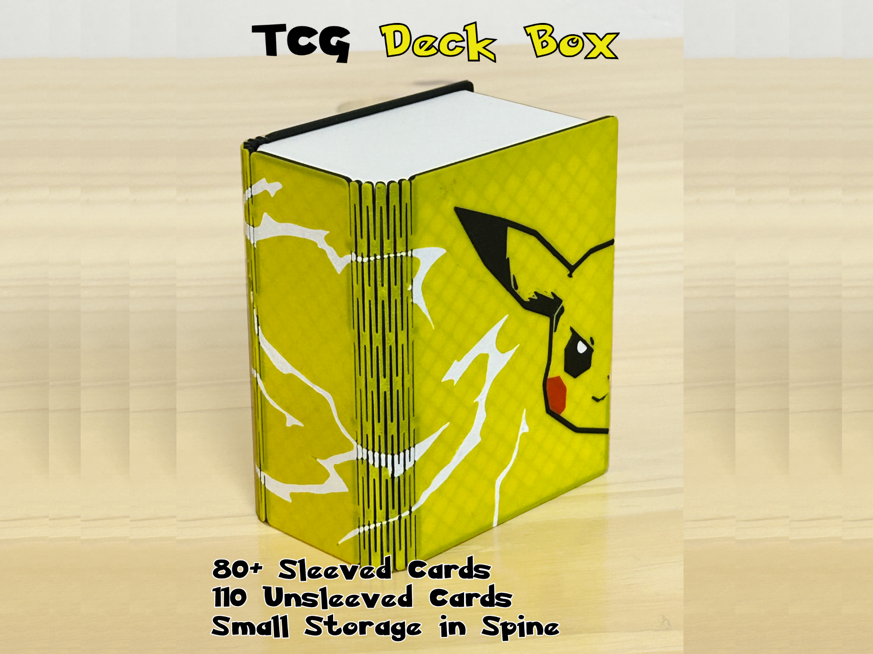 TCG Deck Box - Pikachu