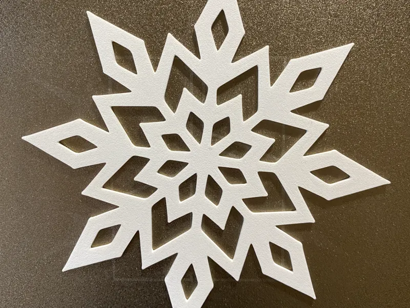 Schneeflocke Fensterdeko Wanddeko Tischdeko Winter