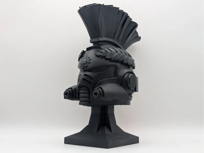 Ultramarines Champion Helmet Display