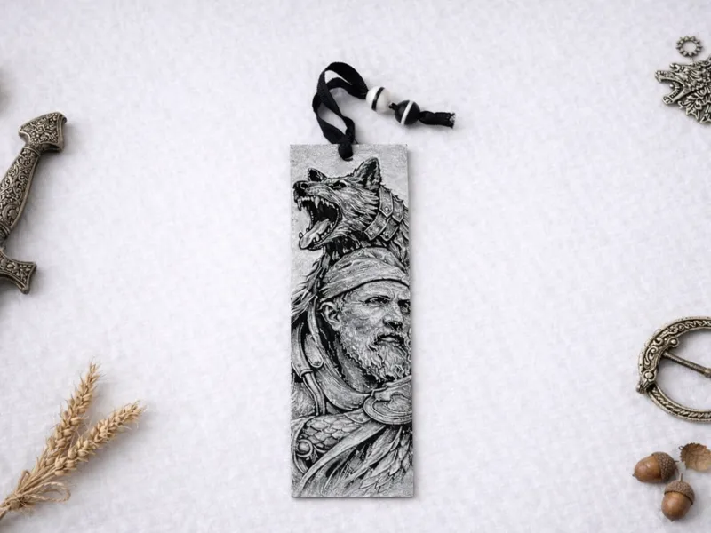 Dacian Wolf Warrior Bookmark