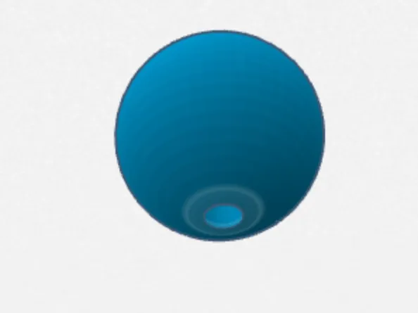Ball handle for Bodum coffeemaker w. hole