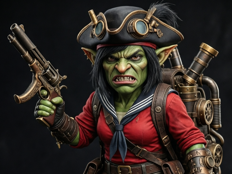 Female Goblin Pirates