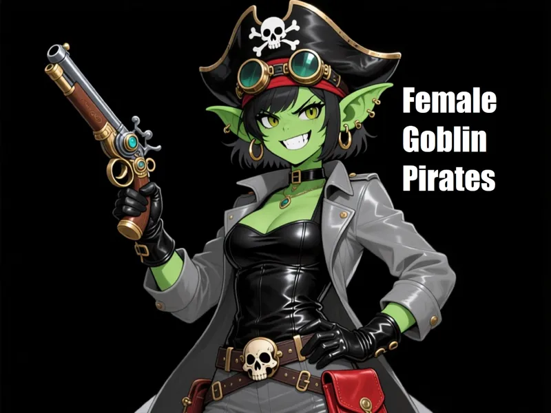 Female Goblin Pirates