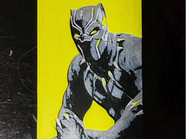 Separador de libros - Black Panther Marvel