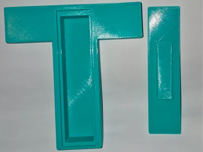 Letter box with compartment