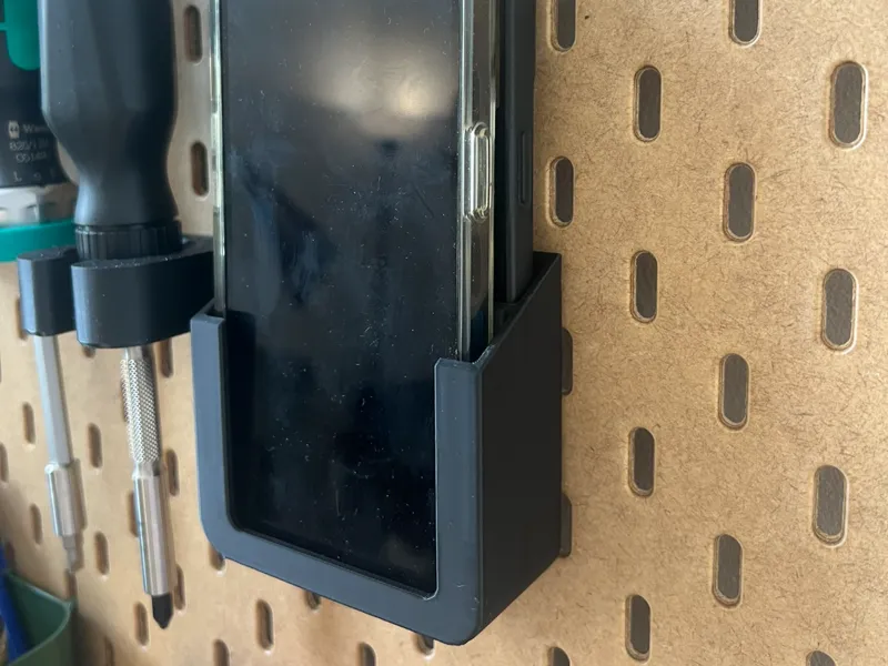Double Skadis Phone Holder